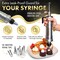 159 Baking Supplies, Icing Gun with 30 Piping Tips, Frosting Piping Kit for Beginners